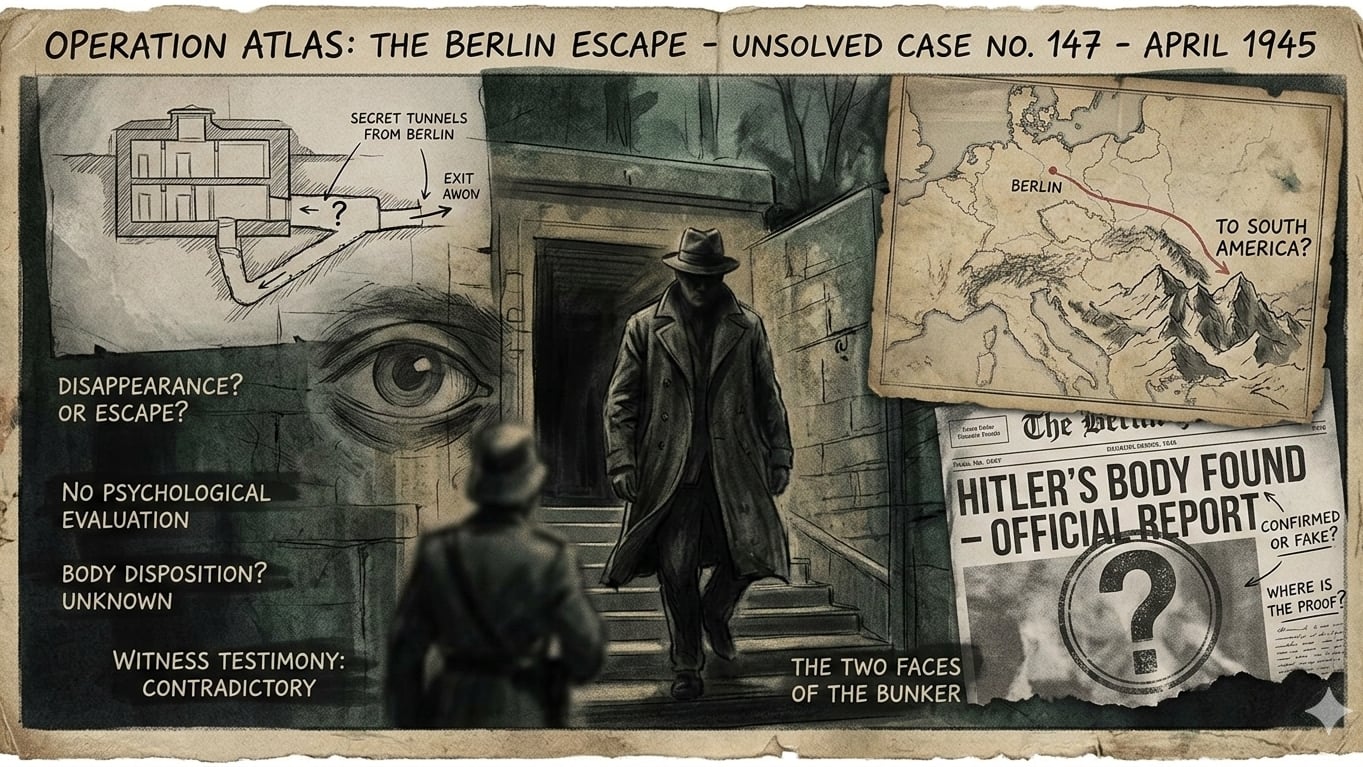 צפייה בסרט המלא - האם היטלר הצליח להימלט?